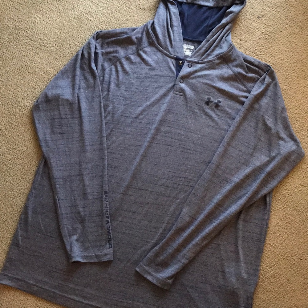 Hooded Long Sleeve Under Armour Heat Gear